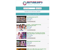Tablet Screenshot of bdtube.info